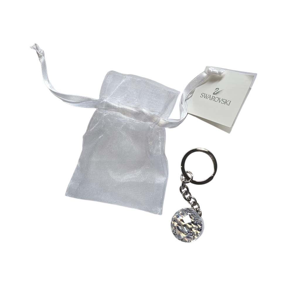 Swarovski Austria Zodiac Crystal Keychain Leo with White Pouch 1121301